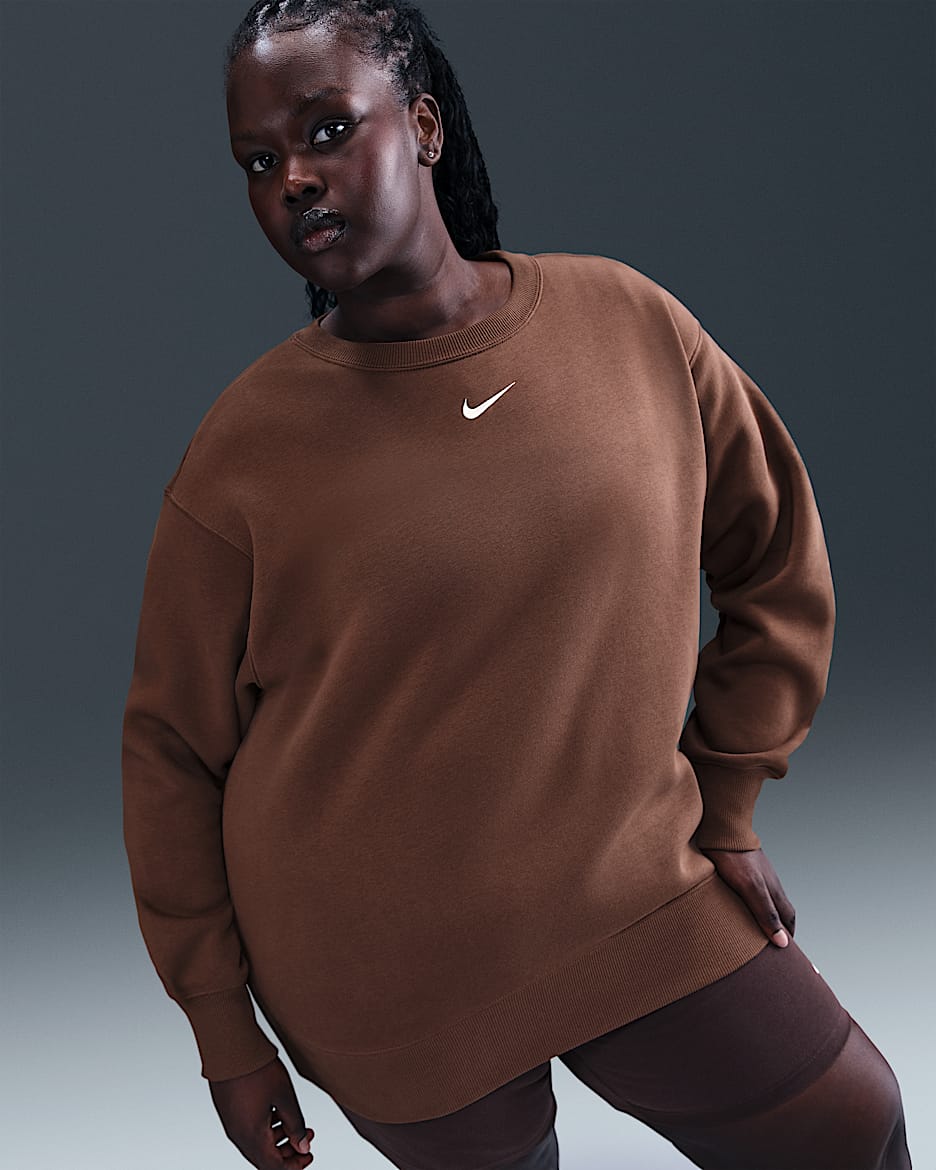 ユキ Nike Sportswear Phoenix Fleece Women's Oversized Crew-Neck